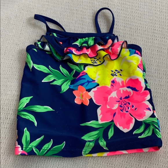 Carters 2 piece floral swimsuit - Picture 3 of 6